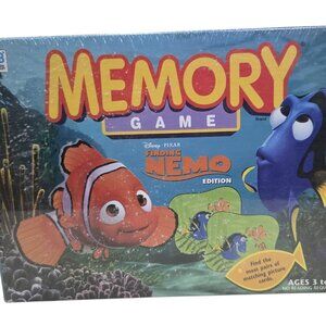 Disney Pixar Finding Nemo Edition Memory Game Matching Milton Bradley 2003